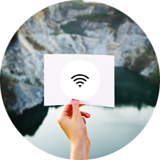 Une connexion Wi-Fi